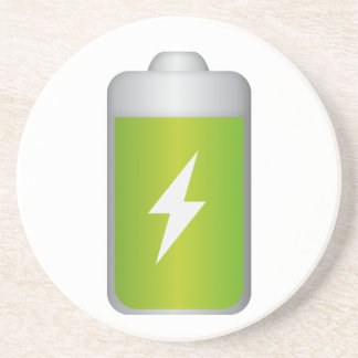 lithium-ion battery Icon Coaster