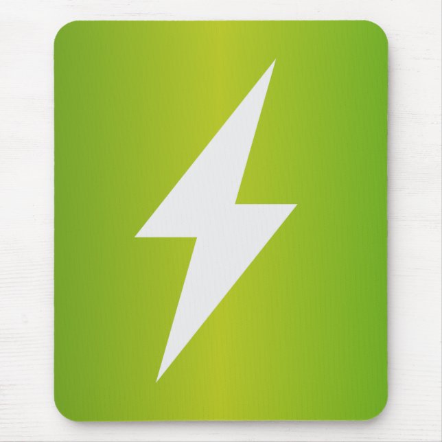 lithium-ion battery Icon Mouse Mat (Front)