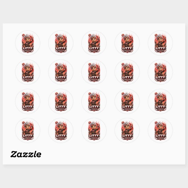  lithium STICKERS (Sheet)