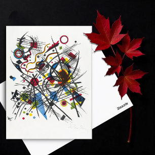 Lithograph for the Fourth Bauhaus Folder, Kandinsk Postcard