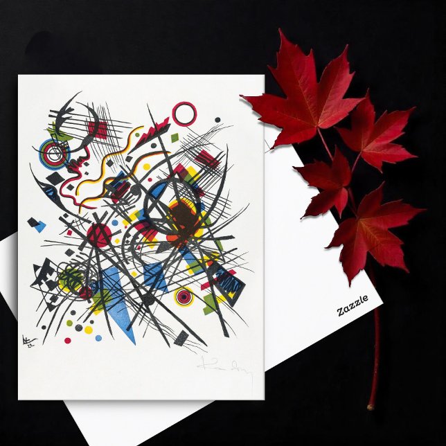 Lithograph for the Fourth Bauhaus Folder, Kandinsk Postcard (Creator Uploaded)