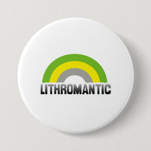 Lithromantic Pride 7.5 Cm Round Badge