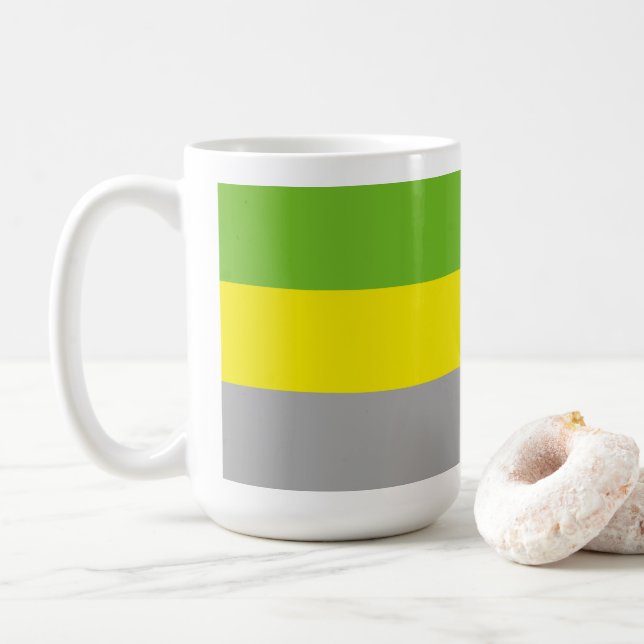 Lithromantic Pride Coffee Mug (With Donut)