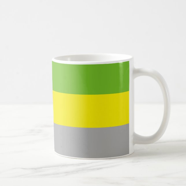 Lithromantic Pride Flag Coffee Mug (Right)