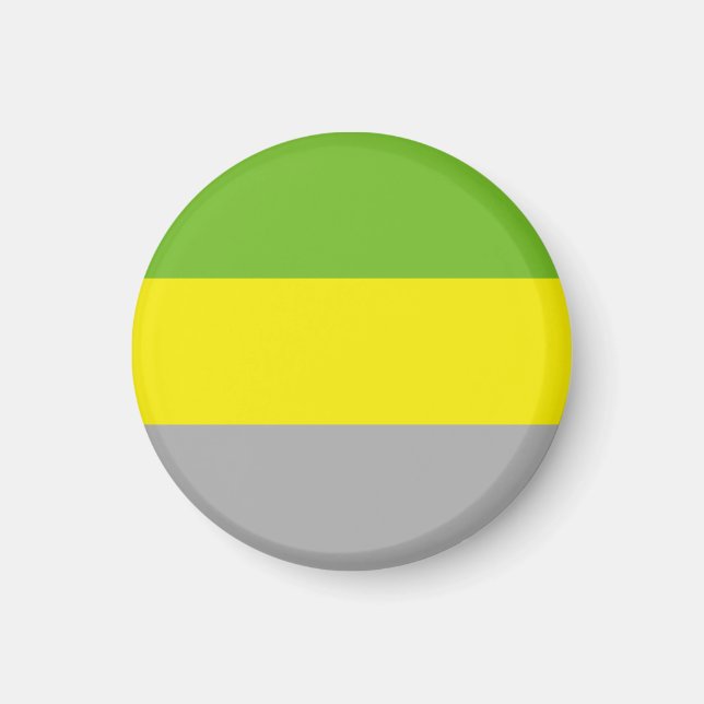 Lithromantic Pride Flag Magnet (Front)