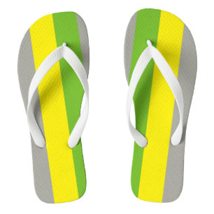 Lithromantic Pride Flip Flops