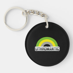 Lithromantic Pride Key Ring