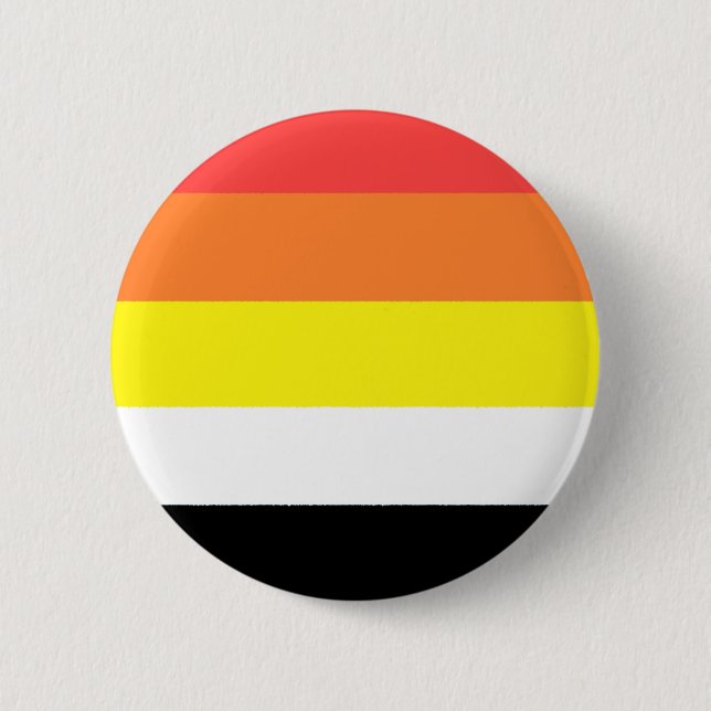 Lithromantic pride lithosexual pride 6 cm round badge (Front)