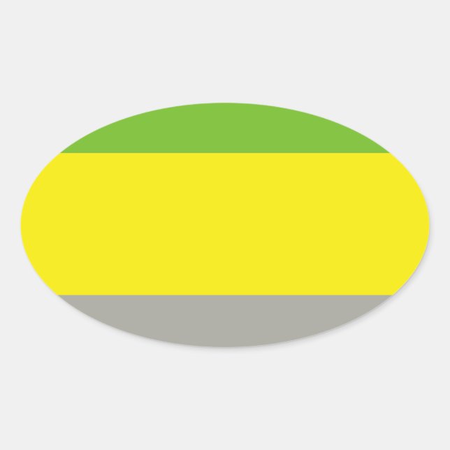 LITHROMANTIC PRIDE OVAL STICKER (Front)