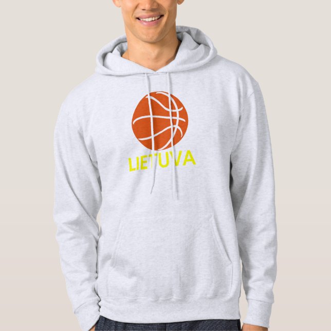 Lithuania Basketball Hoodie (Front)
