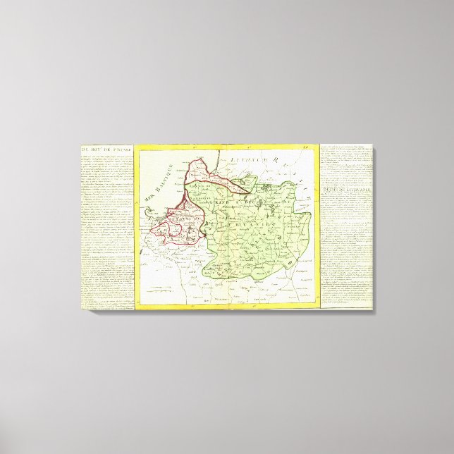 Lithuania, Belarus Canvas Print (Front)