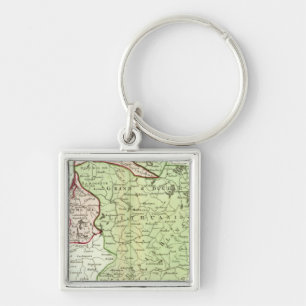 Lithuania, Belarus Key Ring