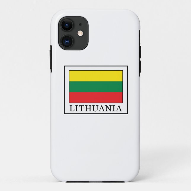 Lithuania Case-Mate iPhone Case (Back)