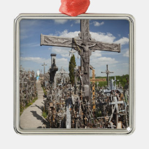 Lithuania, Central Lithuania, Siauliai, Hill 5 Metal Tree Decoration