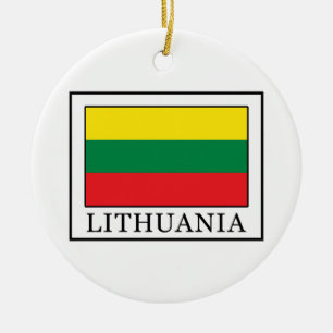 Lithuania Ceramic Tree Decoration