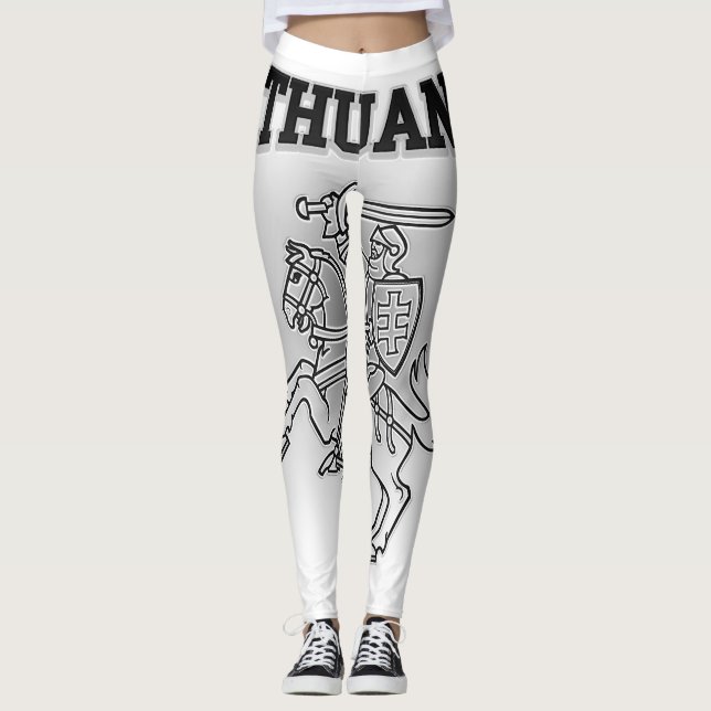Lithuania Coat of Arms Leggings (Front)