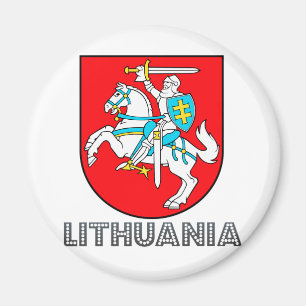 Lithuania Coat of Arms Magnet