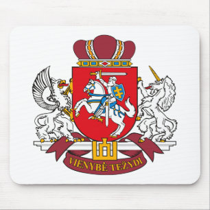 Lithuania Coat of Arms Mousepad