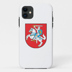 Lithuania country coat arms symbol emblem knight iPhone 11 case