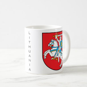lithuania emblem coffee mug