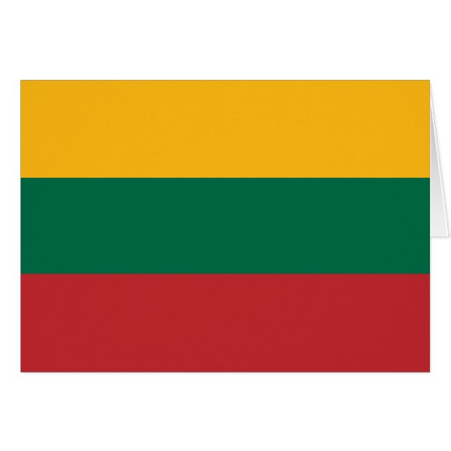 Lithuania Flag (Front Horizontal)
