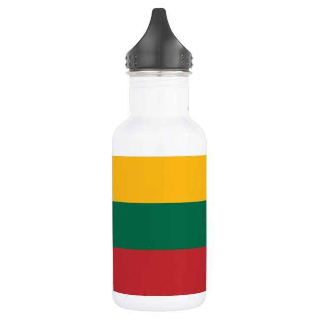 Lithuania Flag 532 Ml Water Bottle (Left)