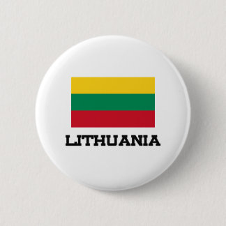Lithuania Flag 6 Cm Round Badge