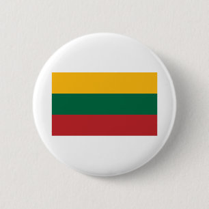 Lithuania Flag 6 Cm Round Badge