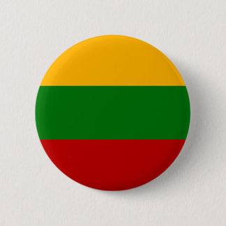 Lithuania Flag 6 Cm Round Badge