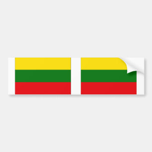 Lithuania Flag Bumper Sticker