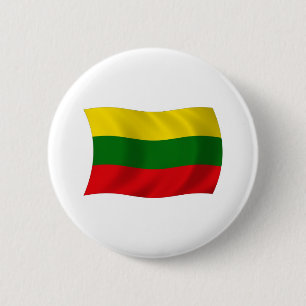 Lithuania Flag Button
