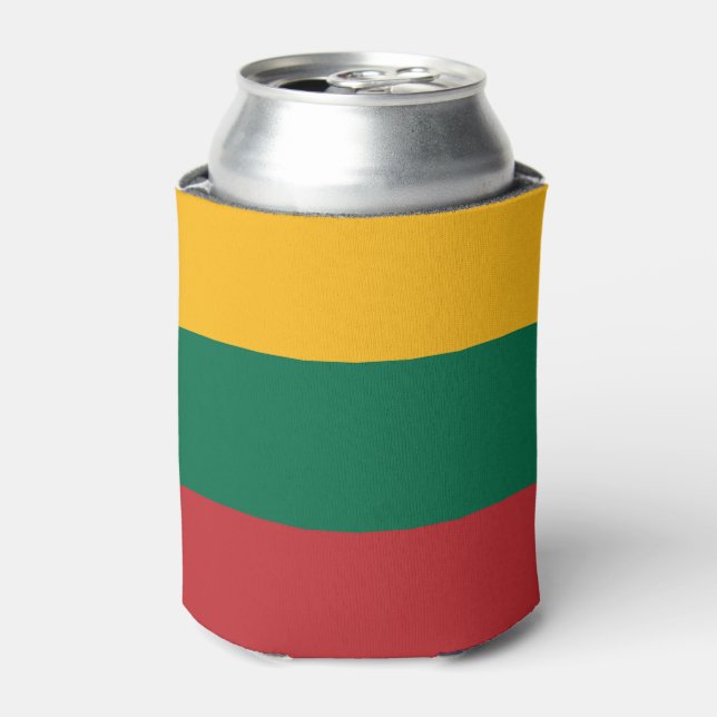 Lithuania Flag Can Cooler (Can Front)