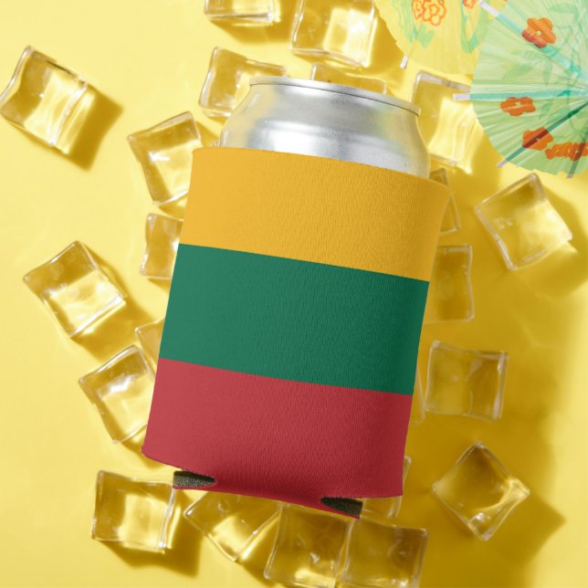 Lithuania flag can cooler (In Situ Summer)