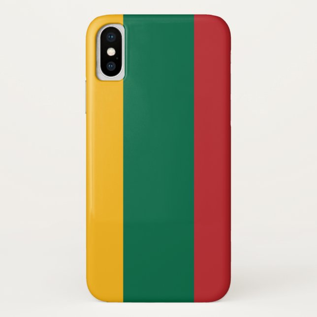 Lithuania Flag Case-Mate iPhone Case (Back)