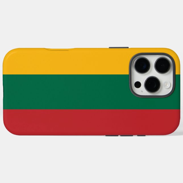 Lithuania Flag Case-Mate iPhone Case (Back (Horizontal))