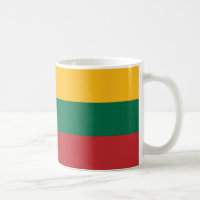 Lithuania Flag Ceramic Mug