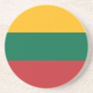 Lithuania Flag Coaster