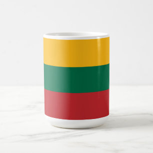 Lithuania flag coffee mug
