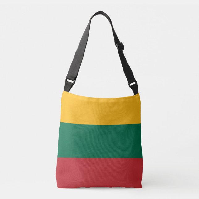 Lithuania Flag Crossbody Bag (Front)