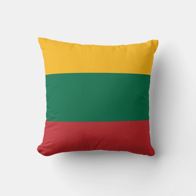 Lithuania Flag Cushion (Front)