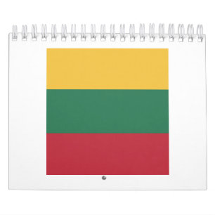 Lithuania Flag Emblem Calendar