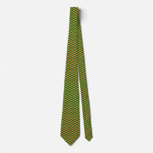 Lithuania Flag Hearts Tie