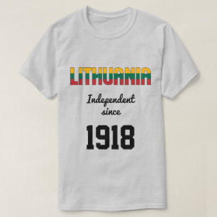 Lithuania Flag Independence Celebration T-Shirt