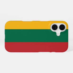 Lithuania Flag iPhone 16 Case
