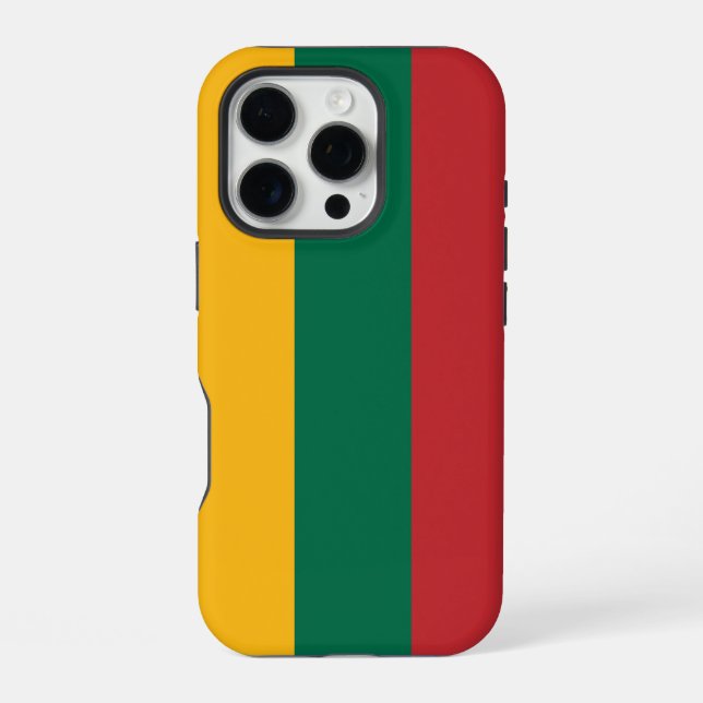 Lithuania Flag iPhone Case (Back)