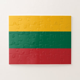 Lithuania Flag Jigsaw Puzzle