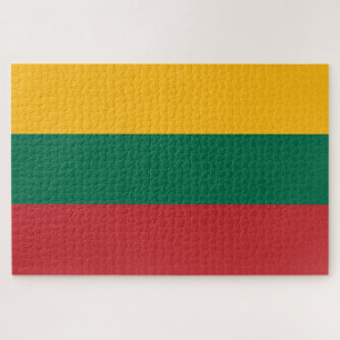 Lithuania Flag Jigsaw Puzzle