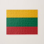 Lithuania Flag Jigsaw Puzzle<br><div class="desc">Lithuania Flag</div>