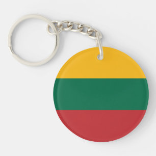 Lithuania Flag Key Ring