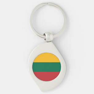 Lithuania Flag Key Ring